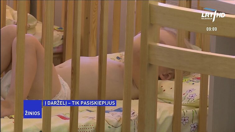 Žinios. Į darželį – tik pasiskiepijus Žinios. Į darželį – tik pasiskiepijus