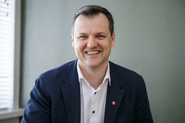 Lietuvos socialdemokratų partijos sąrašo lyderis, partijos pirmininkas Gintautas Paluckas