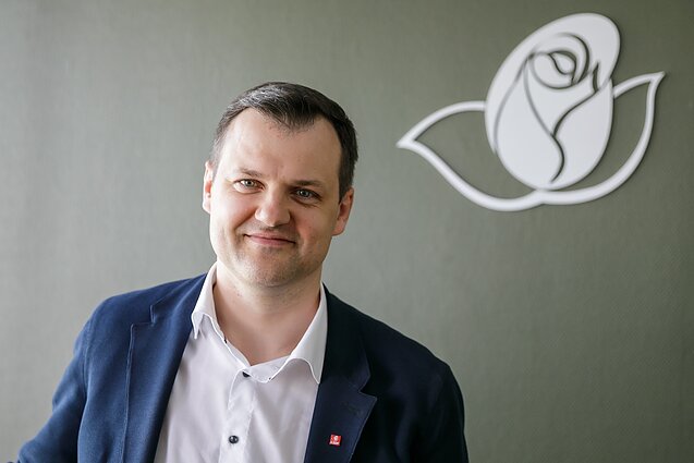 Lietuvos socialdemokratų partijos sąrašo lyderis, partijos pirmininkas Gintautas Paluckas