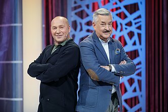 Jurijus Smoriginas ir Vytenis Pauliukaitis