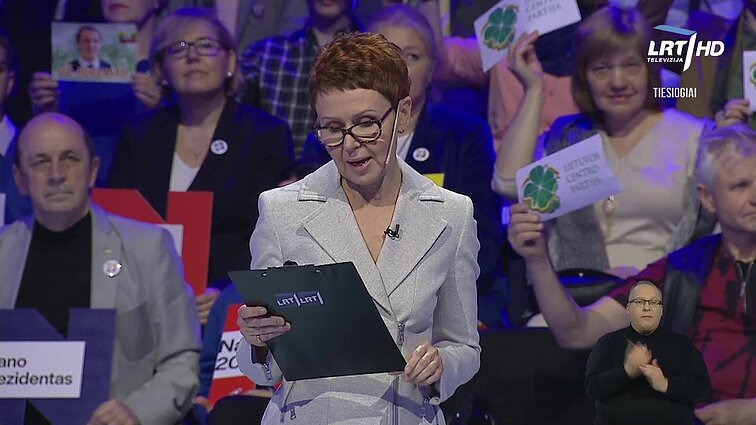 Kandidatų į prezidentus debatai. Teisingumas: kaip būsimas prezidentas kovotų su korupcija?