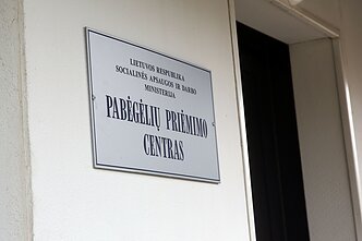 Refugee centre in Lithuania. Refugee centre in Lithuania.