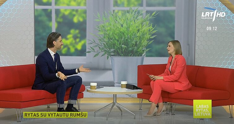 Labas rytas, Lietuva I dalis. Vytautas Rumšas jaunesnysis: man patiko mano tėčio pavyzdys Labas rytas, Lietuva I dalis. Vytautas Rumšas jaunesnysis: man patiko mano tėčio pavyzdys