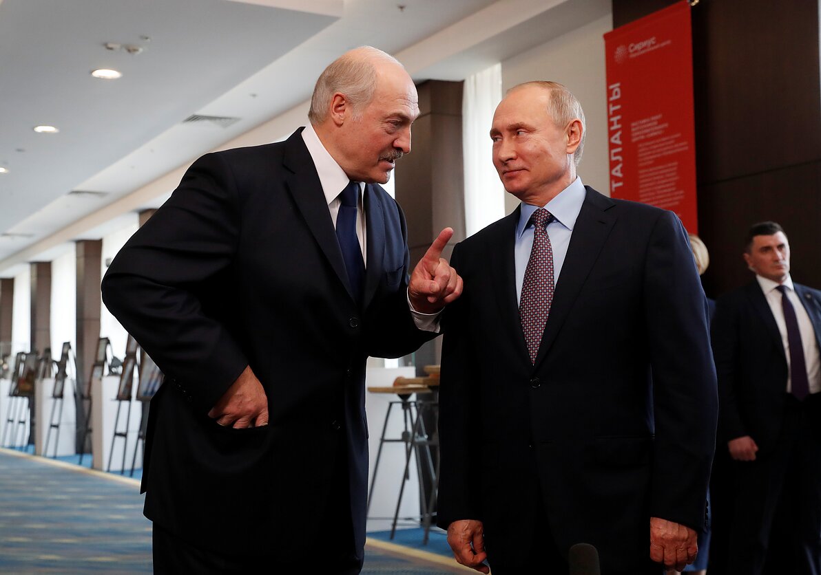 Aleksandras Lukašenka, Vladimiras Putinas