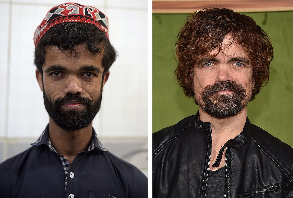 Rozi Khan - Peterio Dinklage antrininkas Rozi Khan - Peterio Dinklage antrininkas