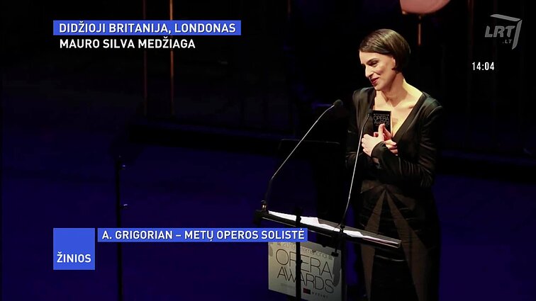 Metų operos solistė Asmik Grigorian: padėkos kalba