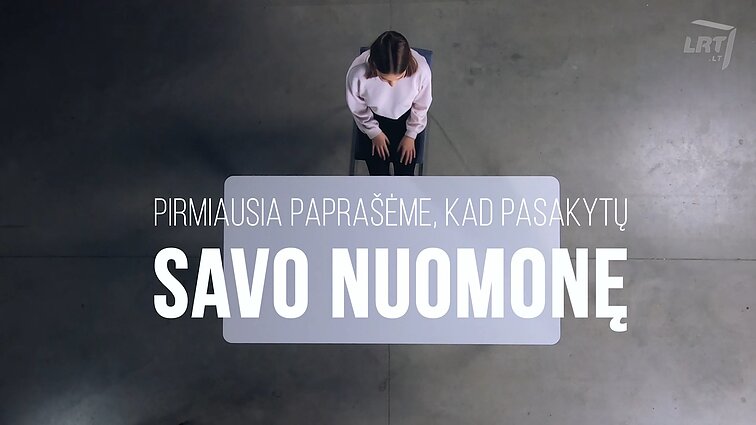 #eksperimentas: Kaip jaustumėtės, jei kas apribotų jūsų žodžio laisvę? 