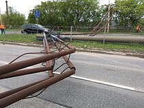 Avarija Savanorių prospekte Avarija Savanorių prospekte