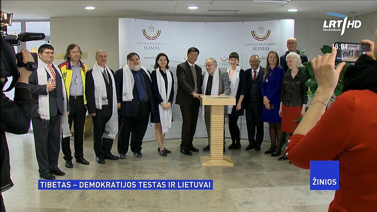 Žinios. Vilniuje vieši Tibeto administracijos vadovas