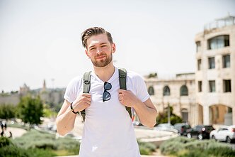 Jurijus ir jo komanda pirmadienį lankėsi Jeruzalėje Jurijus ir jo komanda pirmadienį lankėsi Jeruzalėje
