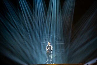 Jurijus antradienį pirmą sykį repetavo „Eurovizijos“ scenoje Jurijus antradienį pirmą sykį repetavo „Eurovizijos“ scenoje