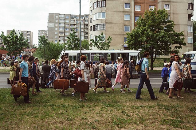 Serialo „Černobylis“ filmavimas