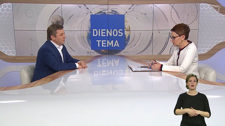Dienos tema. Ramūnas Karbauskis: nesėkmių rinkimuose atveju LVŽS turėtų trauktis (su vertimu į gestų k.)