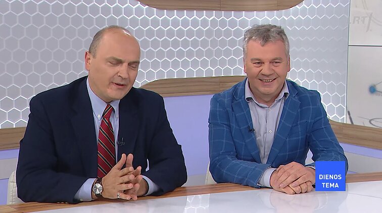 Dienos tema. Ramūnas Terleckas. Giedrius Drukteinis