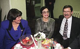 Kandidatai į prezidentus su antrosiomis pusėmis ir štabo nariais debatuose 1997-aisiais