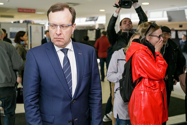 Naglis Puteikis balsuoja