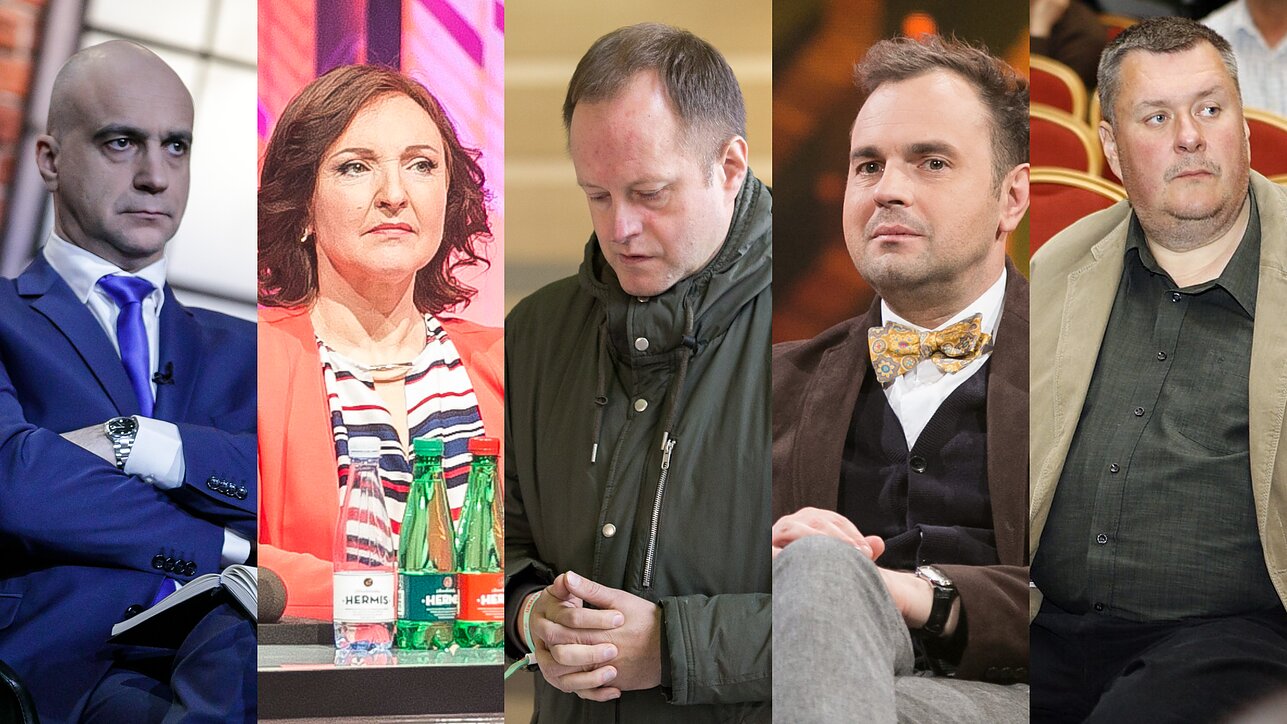 Algis Ramanauskas, Asta Baukutė, Rimas Šapauskas, Jogaila Morkūnas, Haroldas Mackevičius