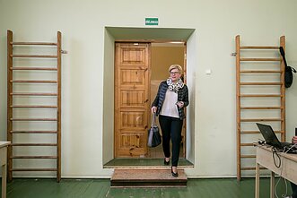 Ingrida Šimonytė balsuoja