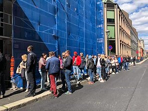 Lietuviai, balsuojantys Osle Lietuviai, balsuojantys Osle
