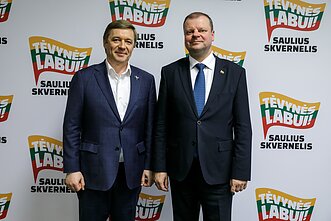 Ramūnas Karbauskis ir Saulius Skvernelis