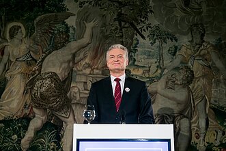 Spaudos konferencija po prezidento rinkimų pirmo turo. Gitanas Nausėda