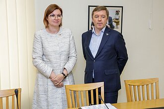 Aušrinė Norkienė ir Ramūnas Karbauskis