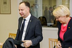 Aurelijus Veryga ir Asta Kubilienė