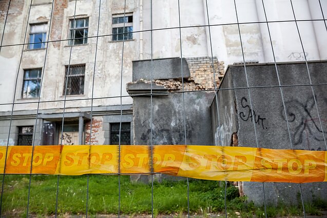  Pritarta buvusių Profsąjungų rūmų griovimui