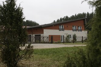 Location of the alleged CIA prison in Lithuania