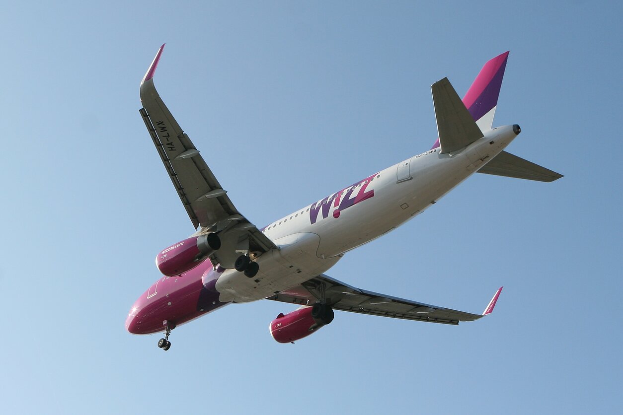 „Wizz Air“ lėktuvas „Wizz Air“ lėktuvas