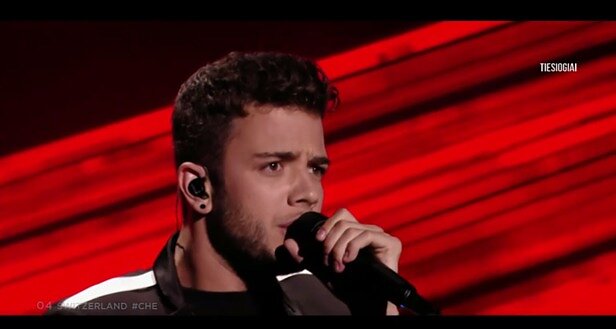 „Eurovizija 2019“. Šveicarija. Luca Hänni – „She Got Me“ 