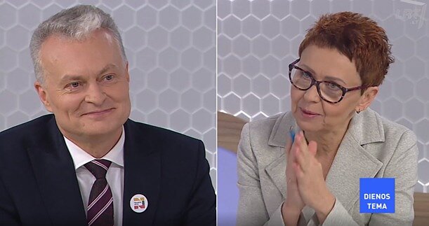 Dienos tema. Gitanas Nausėda: mano tikslas – įtikinti, kad esu tinkamiausias kandidatas