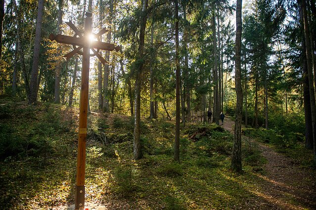 Anti-Soviet partisans were known as the 'Forest Brothers' 