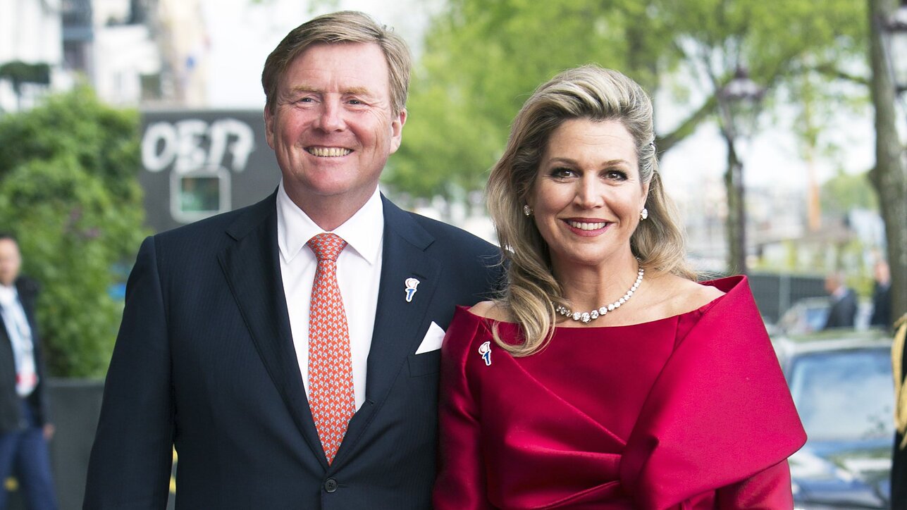 Nyderlandų karalius Willemas-Alexanderis ir jo žmona karalienė Maxima