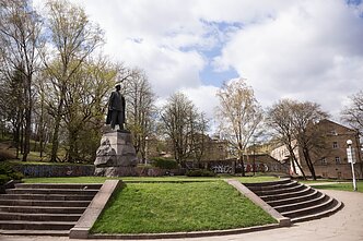 Petro Cvirkos paminklas Vilniuje