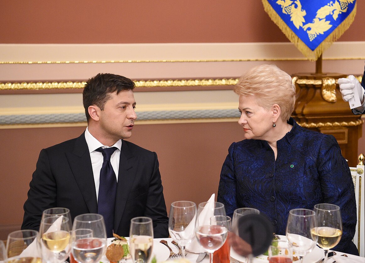 Dalia Grybauskaitė dalyvavo Volodymyro Zelenskio inauguracijoje Dalia Grybauskaitė dalyvavo Volodymyro Zelenskio inauguracijoje