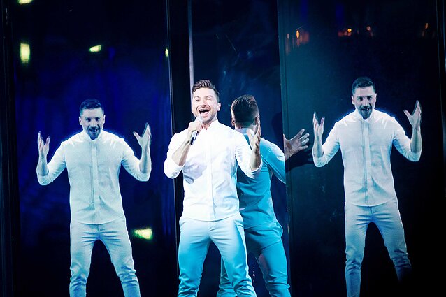 Sergejus Lazarevas didžiausiame Europos dainų konkurse vėl liko trečias