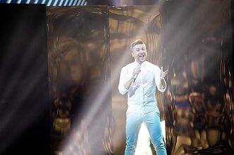 Sergejus Lazarevas didžiausiame Europos dainų konkurse vėl liko trečias