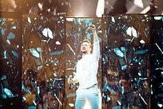 Sergejus Lazarevas didžiausiame Europos dainų konkurse vėl liko trečias
