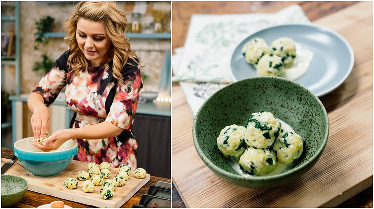 Beatos Nicholson bulvių ir varškės kukuliukai