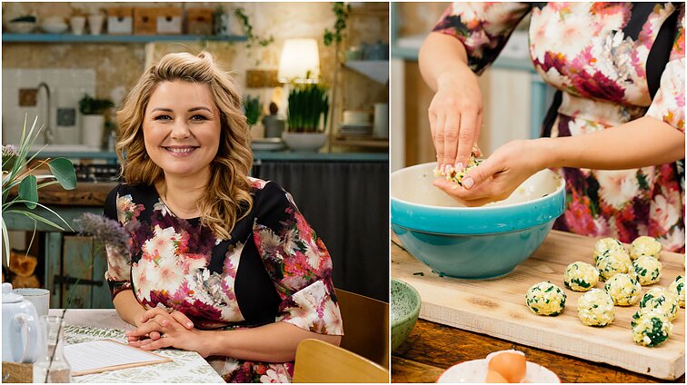 Beatos Nicholson bulvių ir varškės kukuliukai