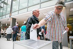 Balsavimas prezidento ir EP rinkimuose Balsavimas prezidento ir EP rinkimuose