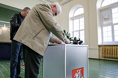 Vyksta prezidento ir Europos Parlamento rinkimai Vyksta prezidento ir Europos Parlamento rinkimai