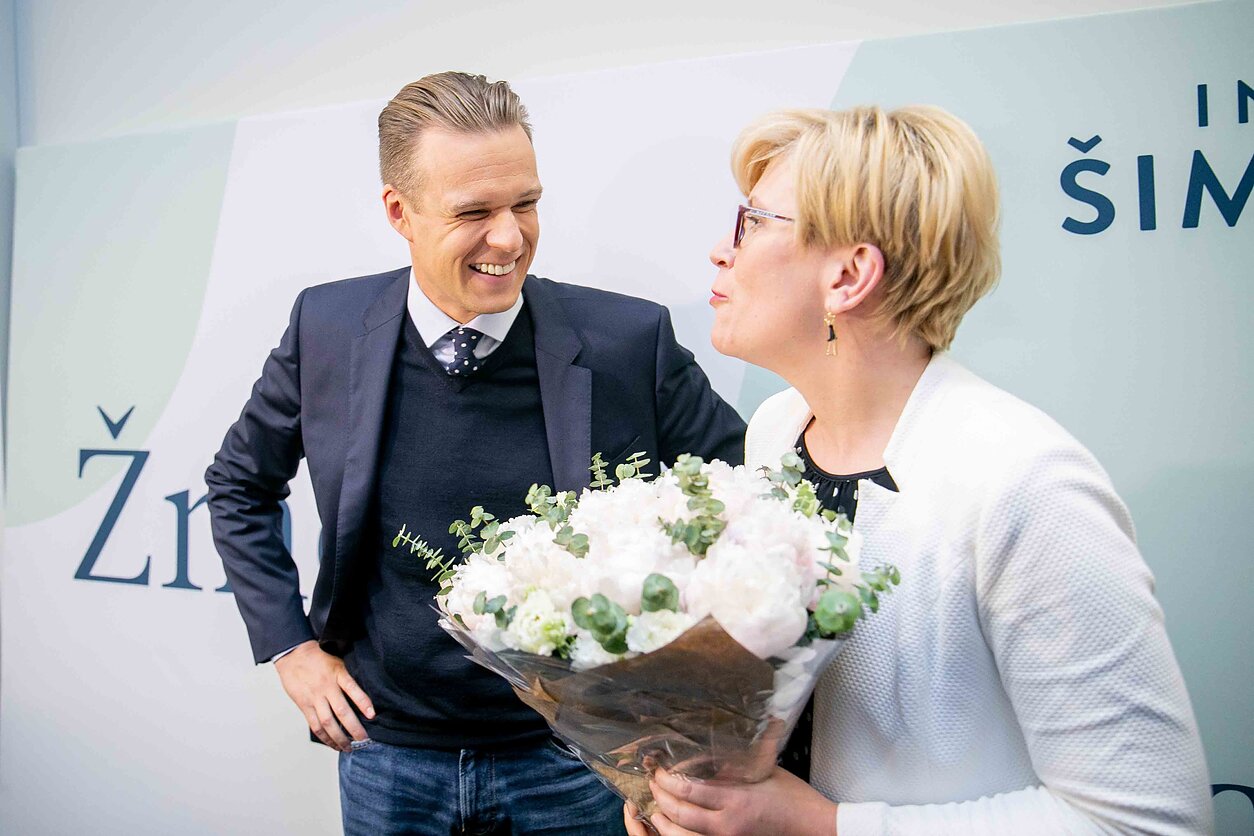 Gabrielius Landsbergis ir Ingrida Šimonytė