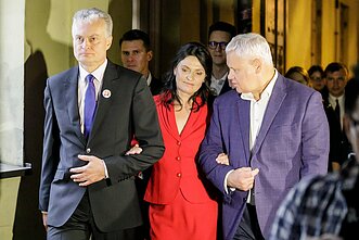 Gitanas Nausėda ir Diana Nausėdienė Gitanas Nausėda ir Diana Nausėdienė