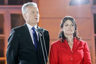 Gitanas Nausėda ir Diana Nausėdienė Gitanas Nausėda ir Diana Nausėdienė