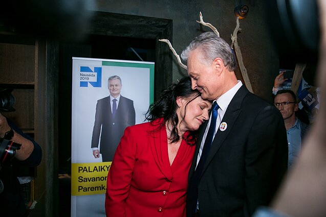 Gitanas Nausėda ir Diana Nausėdienė Gitanas Nausėda ir Diana Nausėdienė