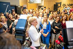 Ingridos Šimonytės štabe Ingridos Šimonytės štabe