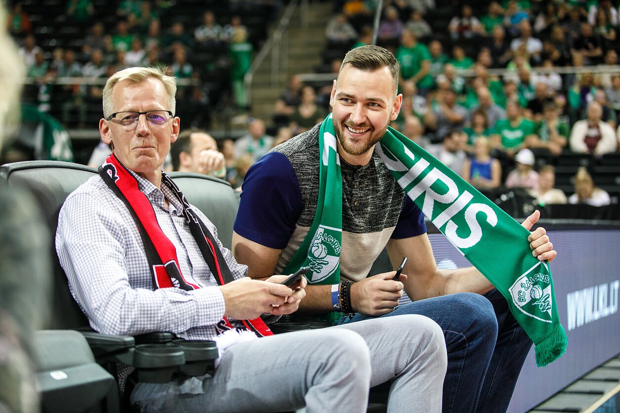 Donatas Motiejūnas ir Virginijus Mikalauskas Donatas Motiejūnas ir Virginijus Mikalauskas