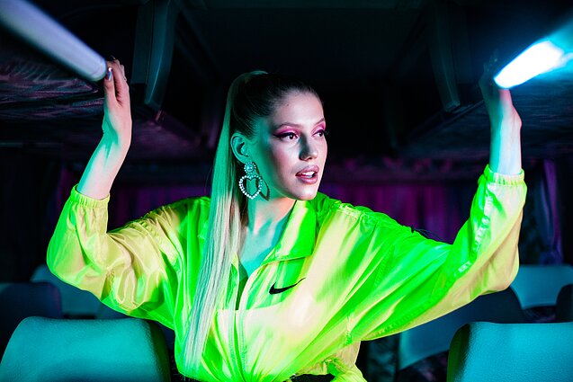 Monique ir Free Finga klipo filmavimo užkulisiai